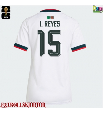 Mexiko Israel Reyes #15 Bortatröja Dam VM 2026 Kortärmad